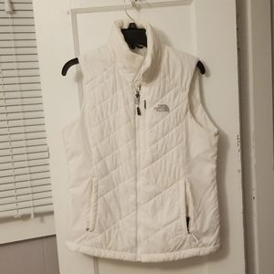 North Face White Vest